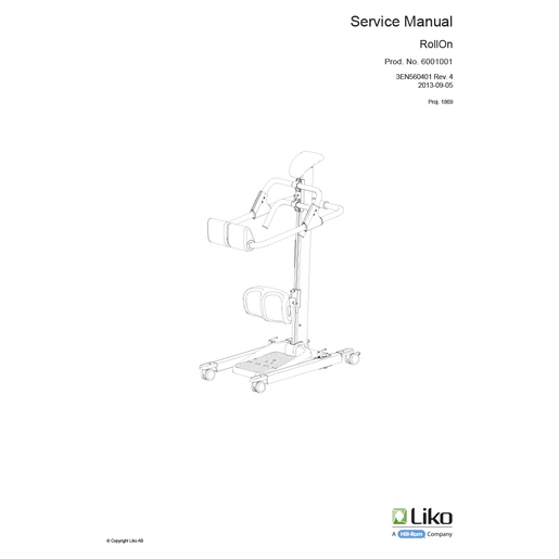 Service Manual, Rollon