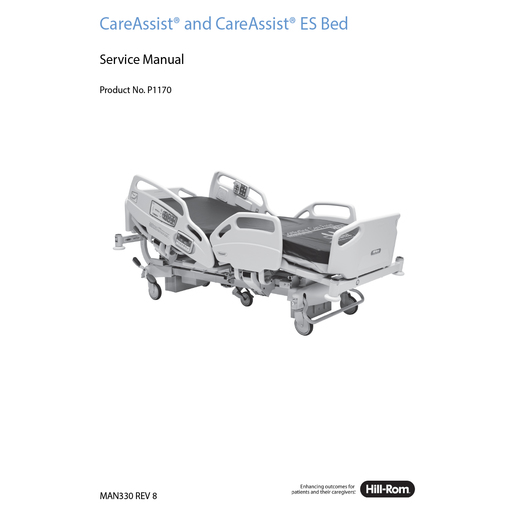 Service Manual, Careassist Bed